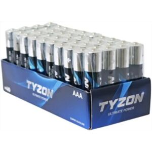 TYZON 54760 - Haushaltbatterie AAA Alkalisch Single-Use TYZON 54760 - Haushaltbatterie AAA Alkalisch Single-Use