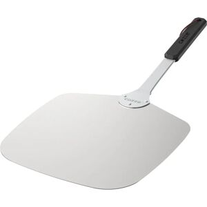 Cozze Paleta de Pizza de Aluminio 65cm Plata/Negro - Paleta para Pizza Cozze Paleta de Pizza de Aluminio 65cm Plata/Negro - Paleta para Pizza