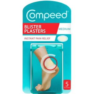 Compeed Medium Blister Plasters - 5 Hydrocolloid Plasters Compeed Medium Blister Plasters - 5 Hydrocolloid Plasters