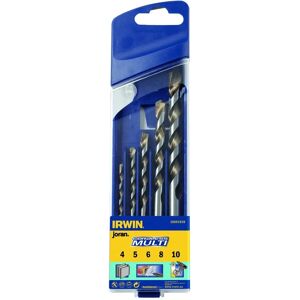 Irwin Drill Bit Set 5 pcs - Multi-Purpose, 4-10mm Irwin Drill Bit Set 5 pcs - Multi-Purpose, 4-10mm