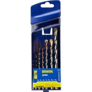 IRWIN Masonry Drill Bit Set 7 Piece 4-12mm IRWIN Masonry Drill Bit Set 7 Piece 4-12mm