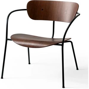 &Tradition - Pavilion Loungechair AV 5 - Valnøtt lakkert - Lounge stol &Tradition - Pavilion Loungechair AV 5 - Valnøtt lakkert - Lounge stol