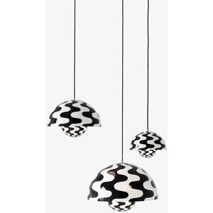 Verner Panton FlowerPot Hengelampe - Lys Grå - Innendørs bruk Verner Panton FlowerPot Hengelampe - Lys Grå - Innendørs bruk
