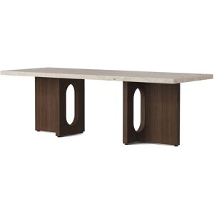 Audo Copenhagen Androgyne Lounge Table - Naturlig eik / Steinmarmor - 120x45 cm Audo Copenhagen Androgyne Lounge Table - Naturlig eik / Steinmarmor - 120x45 cm