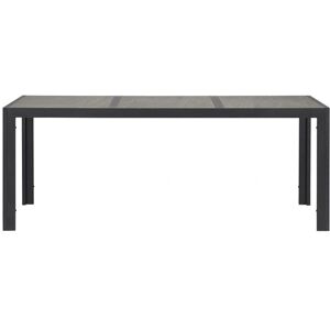 NORDFORM - Puutarhapöytä 195x90 cm - Grey/Black keramik - Outdoor table NORDFORM - Puutarhapöytä 195x90 cm - Grey/Black keramik - Outdoor table