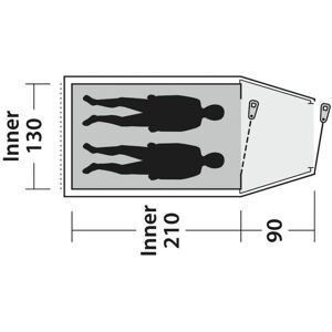 Outwell Earth 2 Lightweight Tent - Camping Outwell Earth 2 Lightweight Tent - Camping