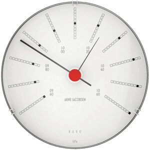 Arne Jacobsen Bankers Barometer 12 cm - Unisex - Kvartsurverk - Aluminium Arne Jacobsen Bankers Barometer 12 cm - Unisex - Kvartsurverk - Aluminium