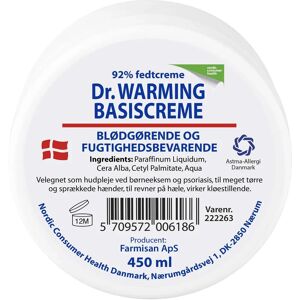 Dr. Warming Basiscreme - Tør og sensitiv hud - Danmark Dr. Warming Basiscreme - Tør og sensitiv hud - Danmark