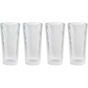 Stelton Pilastro Lange Drikkeglass - 4 stk - Klar Stelton Pilastro Lange Drikkeglass - 4 stk - Klar