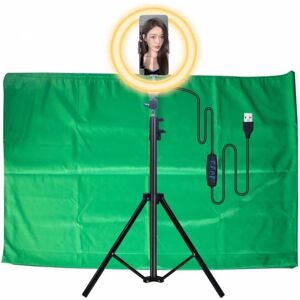 United VMS2382 Video Maker Set - Ringen valaisin & Tausta United VMS2382 Video Maker Set - Ringen valaisin & Tausta