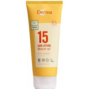 Derma SPF 15 Crème Solaire - Crème solaire SPF 15 - Publicité Derma SPF 15 Crème Solaire - Crème solaire SPF 15 - Publicité