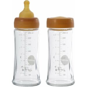 Biberon en verre naturel Hevea 478501 - 250ml - Unisexe - Publicité Biberon en verre naturel Hevea 478501 - 250ml - Unisexe - Publicité