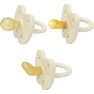 Hevea Schnuller - Orthodontisch Rund - 3er-Pack - Weiß - Babyprodukt Hevea Schnuller - Orthodontisch Rund - 3er-Pack - Weiß - Babyprodukt