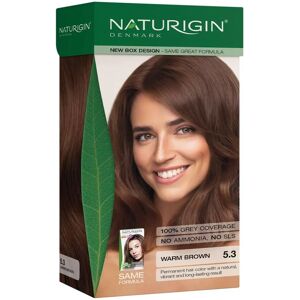 Naturigin Blond Foncé 5.3 - Coloration capillaire - Publicité Naturigin Blond Foncé 5.3 - Coloration capillaire - Publicité