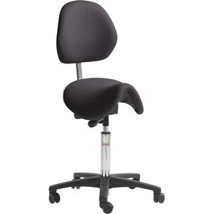 Taburete de montar con respaldo KaiserKraft - Asiento ergonómico de oficina Taburete de montar con respaldo KaiserKraft - Asiento ergonómico de oficina
