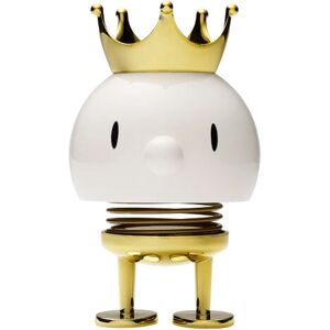 Hoptimist King Junior Bumble - 12 cm - Weiß/Gold - Dekorfigur Hoptimist King Junior Bumble - 12 cm - Weiß/Gold - Dekorfigur