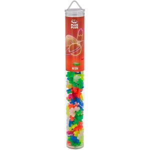 Plus Plus Neon Tube Mix - 100 Pieces Building Toy Plus Plus Neon Tube Mix - 100 Pieces Building Toy