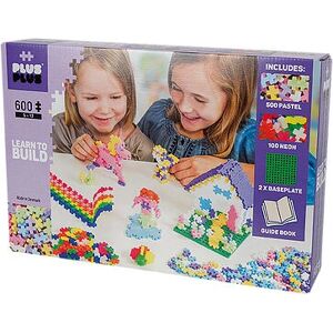 Plus-Plus 5009 Jeu de construction Pastel/Neon - Apprenez à construire Plus-Plus 5009 Jeu de construction Pastel/Neon - Apprenez à construire