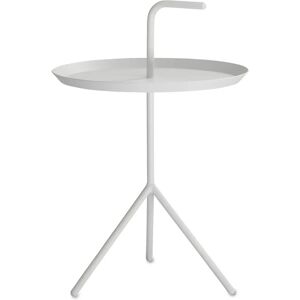 HAY DLM XL Bærbar Sidebord - Stål, Hvit, 48x65cm HAY DLM XL Bærbar Sidebord - Stål, Hvit, 48x65cm