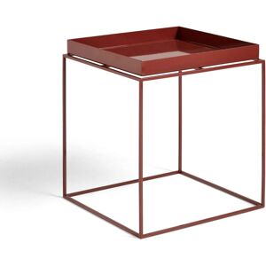 HAY Tray Table - 40x40 cm - Sjokolade - Sidebord HAY Tray Table - 40x40 cm - Sjokolade - Sidebord
