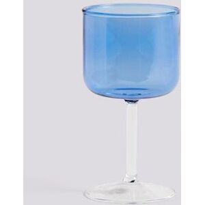 HAY Blue Tint Wine Glass Set of 2 - 250ml - Elegant Borosilicate HAY Blue Tint Wine Glass Set of 2 - 250ml - Elegant Borosilicate