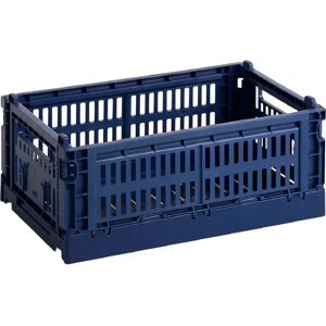 Cestino piccolo blu riciclato Hay per uomini - Cestone di stoccaggio Cestino piccolo blu riciclato Hay per uomini - Cestone di stoccaggio