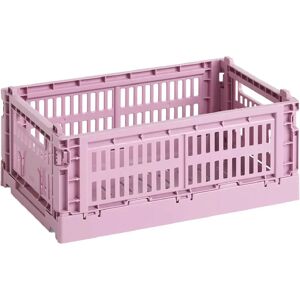 Cestino di Stoccaggio Hay Colour Crate Rosa Antico - Cestino di stoccaggio Cestino di Stoccaggio Hay Colour Crate Rosa Antico - Cestino di stoccaggio