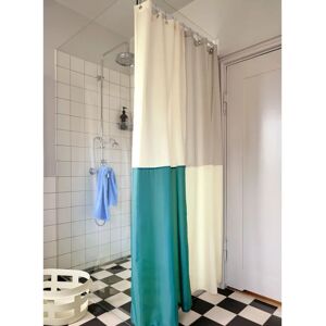 HAY Check resirkulert polyester dusjforheng - Grønn HAY Check resirkulert polyester dusjforheng - Grønn