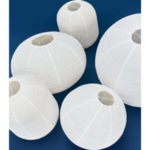 HAY Abat-jour en Papier de Riz, Ellipse, Blanc, H 48 x Ø 70 cm - Publicité HAY Abat-jour en Papier de Riz, Ellipse, Blanc, H 48 x Ø 70 cm - Publicité