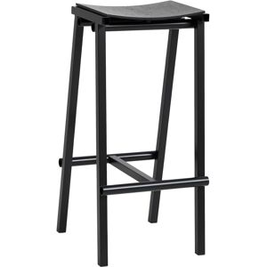 HAY - Modell 8 Barstol - Svart, eikefinér, industriell design HAY - Modell 8 Barstol - Svart, eikefinér, industriell design