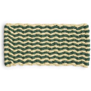 HAY Modell - Kokosdørmatte, Stripe/Bølge - 80x40cm - Mørkegrønn HAY Modell - Kokosdørmatte, Stripe/Bølge - 80x40cm - Mørkegrønn