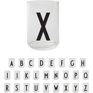 Design Letters Glas - A-Z - Dryckesglas - Modern skandinavisk design Design Letters Glas - A-Z - Dryckesglas - Modern skandinavisk design