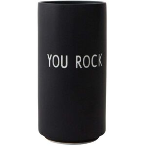 Design Letters Black Vase - Personalizable Ceramic Vase - Vase Design Letters Black Vase - Personalizable Ceramic Vase - Vase