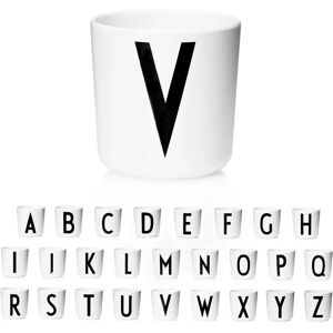 Design Letters Kopp - Hvit V - Personliggjbar A-Z - Eco Cup Design Letters Kopp - Hvit V - Personliggjbar A-Z - Eco Cup
