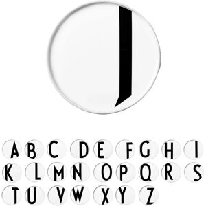 Design Letters J benporcelens frokostplate - Frokostplate Design Letters J benporcelens frokostplate - Frokostplate
