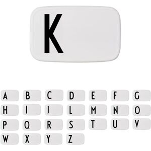 Design Letters K Lunsjboks - Lunch Box Design Letters K Lunsjboks - Lunch Box