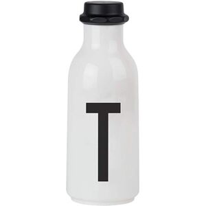 Design Letters Wit/Zwart 500ml Waterfles - Waterfles Design Letters Wit/Zwart 500ml Waterfles - Waterfles