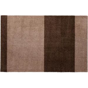 TICA Copenhagen - Stripes - Sandbrun - 60x90 cm - teppe TICA Copenhagen - Stripes - Sandbrun - 60x90 cm - teppe
