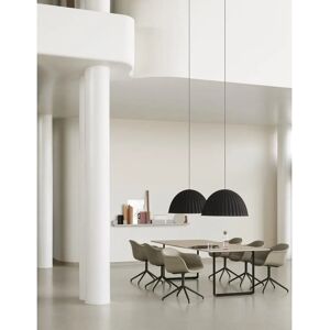 Muuto Under the Bell Akustisk Pendellampe Ø55cm Hvit Melange - Taklampe Muuto Under the Bell Akustisk Pendellampe Ø55cm Hvit Melange - Taklampe