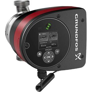 Bomba de circulación Grundfos Magna3 - Acero inoxidable, 25-100 N, 180mm, PN 6/10, 230V Bomba de circulación Grundfos Magna3 - Acero inoxidable, 25-100 N, 180mm, PN 6/10, 230V