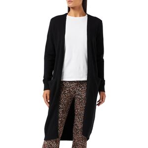 Vila VIRIL LANG STRIKKET KARDIGAN (14042770) - sort Vila VIRIL LANG STRIKKET KARDIGAN (14042770) - sort