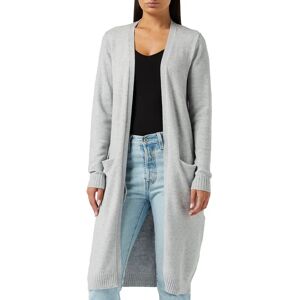 Vila VIRIL CARDIGAN LUNGO IN MAGLIA (14042770) - grigio chiaro mélange Vila VIRIL CARDIGAN LUNGO IN MAGLIA (14042770) - grigio chiaro mélange