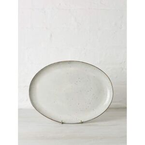 Broste Copenhagen Nordic Sand Oval Plate - 35cm Broste Copenhagen Nordic Sand Oval Plate - 35cm