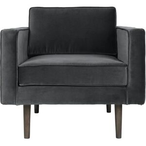 Broste Copenhagen Wind Armchair - Velours / Magnet - Design Scandinave - Publicité Broste Copenhagen Wind Armchair - Velours / Magnet - Design Scandinave - Publicité