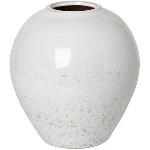 Broste Copenhagen Ingrid White Handmade Ceramic Vase - Vase Broste Copenhagen Ingrid White Handmade Ceramic Vase - Vase