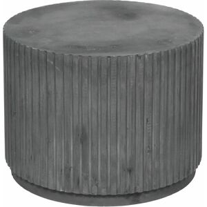 Broste Copenhagen Rillo Podium - Charbon - Table basse et d'appoint en fibre d’argile - Publicité Broste Copenhagen Rillo Podium - Charbon - Table basse et d'appoint en fibre d’argile - Publicité