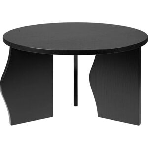 Table basse en placage de frêne noir laqué - Broste Copenhagen - Publicité Table basse en placage de frêne noir laqué - Broste Copenhagen - Publicité