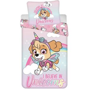 Funda de edredon Paw Patrol Skye - Unicórnios - Algodão - Rosa Funda de edredon Paw Patrol Skye - Unicórnios - Algodão - Rosa