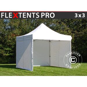 Dancover - Pabellón plegable 3x3m Blanco Dancover - Pabellón plegable 3x3m Blanco