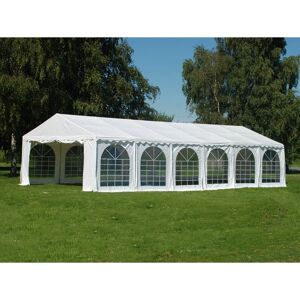 Carpa Blanca Dancover - 6x12 m 4-en-1 Toldo ajustable Carpa Blanca Dancover - 6x12 m 4-en-1 Toldo ajustable